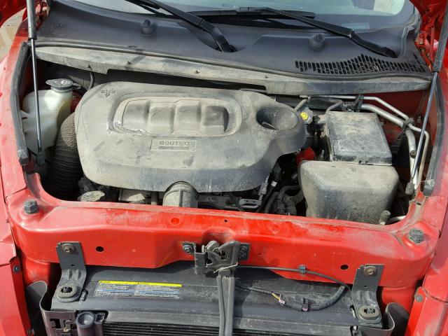 3GNDA23D58S570130 - 2008 CHEVROLET HHR LT RED photo 7