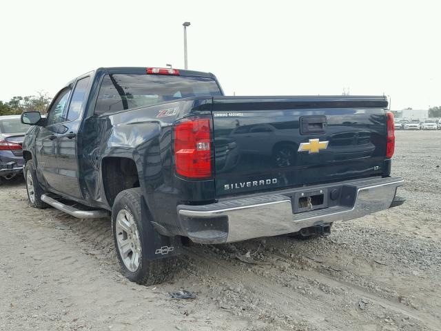 1GCVKREC5EZ381130 - 2014 CHEVROLET SILVERADO GREEN photo 3