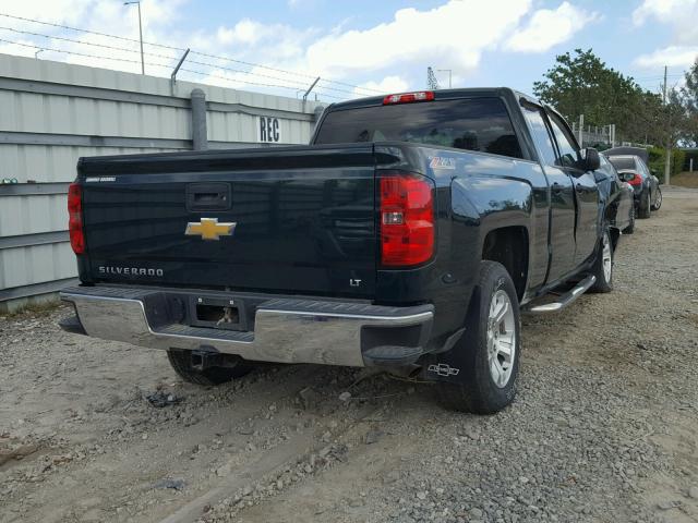 1GCVKREC5EZ381130 - 2014 CHEVROLET SILVERADO GREEN photo 4