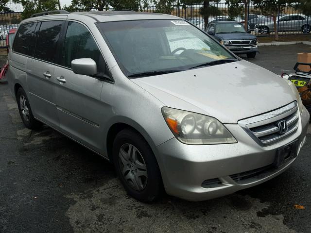 5FNRL38717B411257 - 2007 HONDA ODYSSEY EX SILVER photo 1