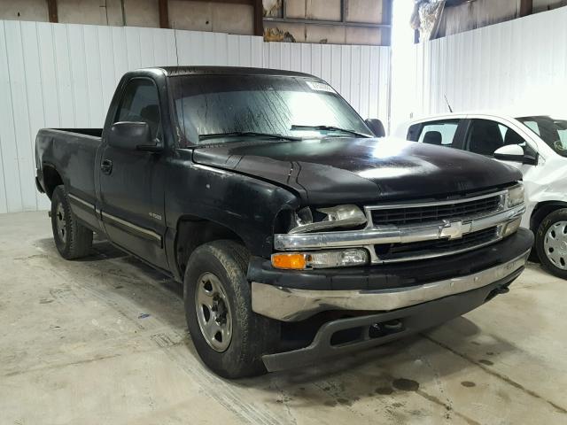 1GCEK14T6XE168328 - 1999 CHEVROLET SILVERADO BLACK photo 1