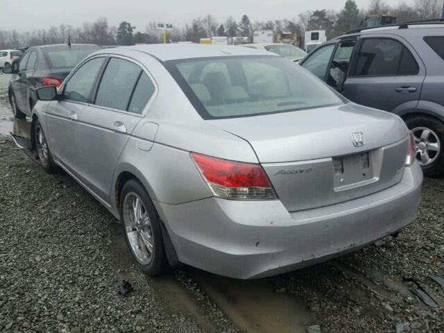 1HGCP26868A055562 - 2008 HONDA ACCORD EXL SILVER photo 3