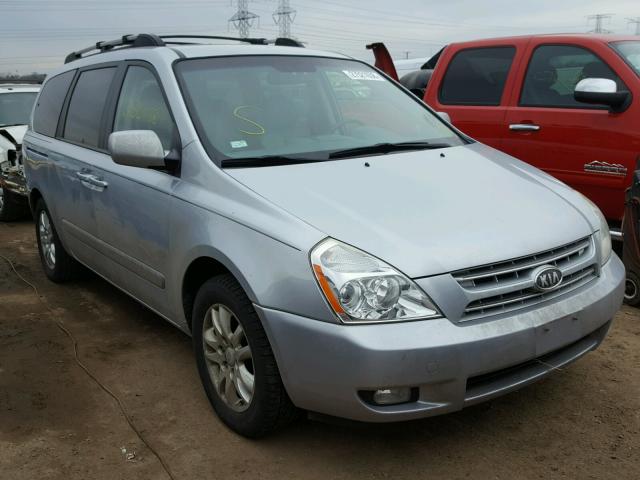 KNDMB233686242118 - 2008 KIA SEDONA EX SILVER photo 1