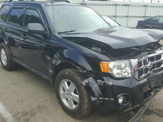 1FMCU0D79CKA21071 - 2012 FORD ESCAPE XLT BLACK photo 9