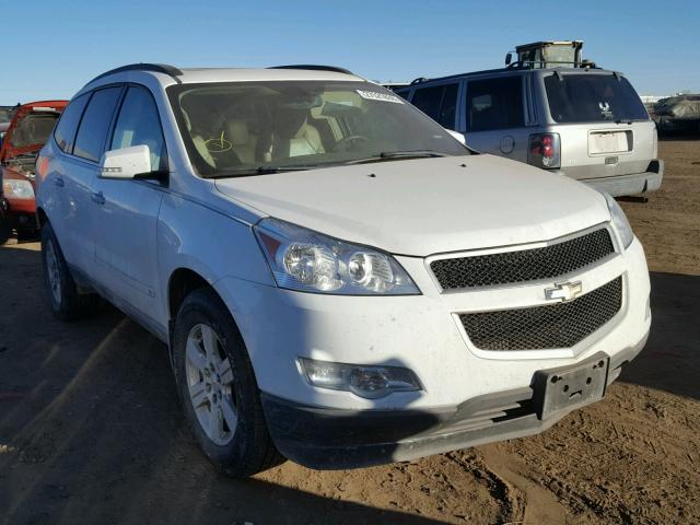 1GNLVGED2AS130796 - 2010 CHEVROLET TRAVERSE L WHITE photo 1