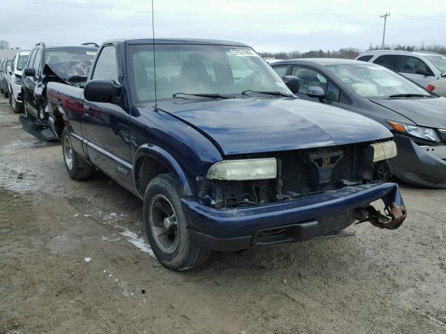 1GCCS14X038229269 - 2003 CHEVROLET S TRUCK S1 BLUE photo 1