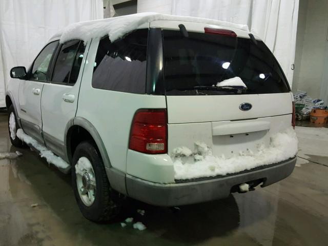 1FMZU73KX2ZC98018 - 2002 FORD EXPLORER X WHITE photo 3