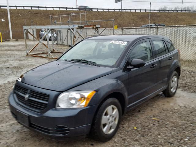 1B3HB28B28D535626 - 2008 DODGE CALIBER GRAY photo 2