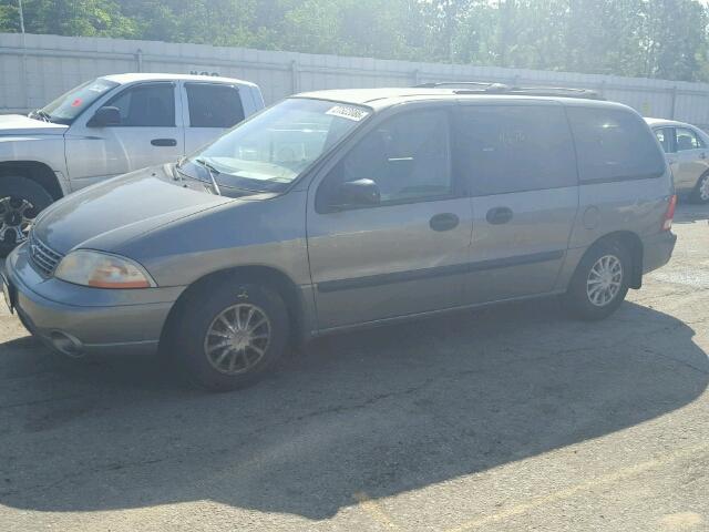 2FMZA51423BB32243 - 2003 FORD WINDSTAR L GRAY photo 10