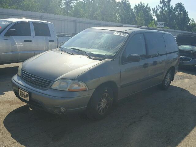 2FMZA51423BB32243 - 2003 FORD WINDSTAR L GRAY photo 2