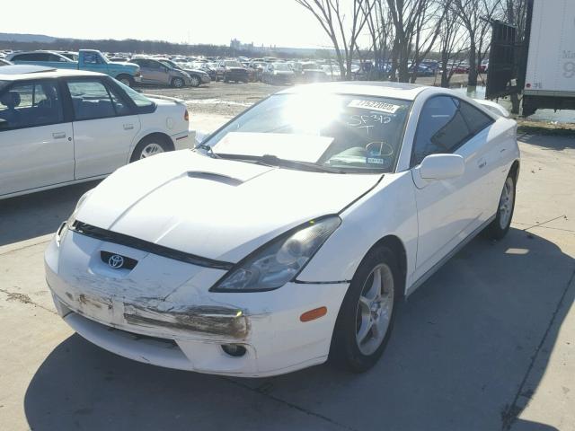 JTDDY38T0Y0015152 - 2000 TOYOTA CELICA GT- WHITE photo 2