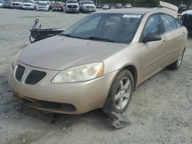 1G2ZG58N574123106 - 2007 PONTIAC G6 BASE GOLD photo 2