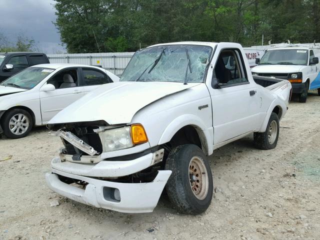 1FTYR10U74PB49245 - 2004 FORD RANGER WHITE photo 2