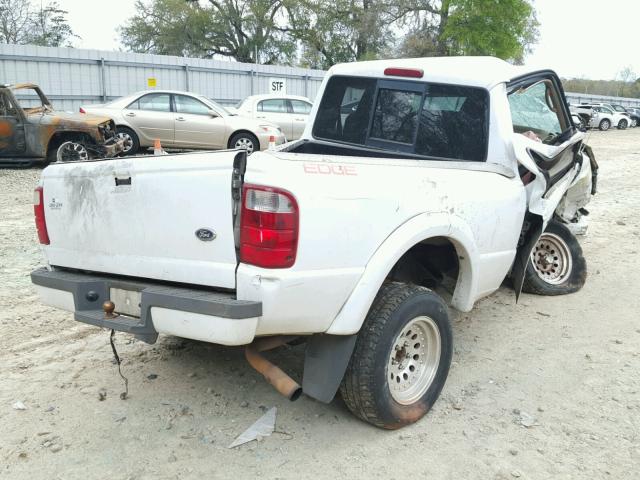 1FTYR10U74PB49245 - 2004 FORD RANGER WHITE photo 4