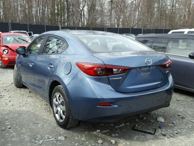 JM1BM1T78F1265103 - 2015 MAZDA 3 SV BLUE photo 3