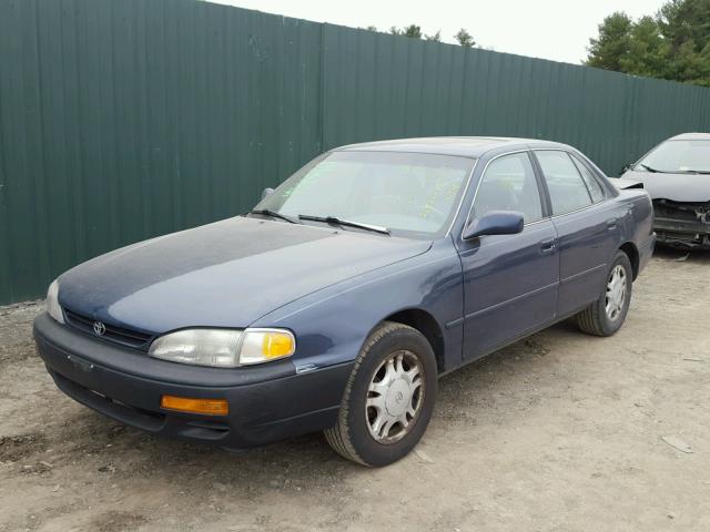 4T1BF12K3TU873701 - 1996 TOYOTA CAMRY LE BLUE photo 2