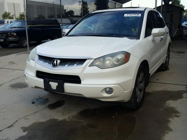 5J8TB18588A009310 - 2008 ACURA RDX TECHNO WHITE photo 2