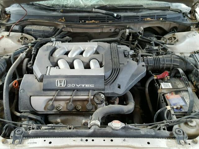 1HGCG1651WA800120 - 1998 HONDA ACCORD EX SILVER photo 7