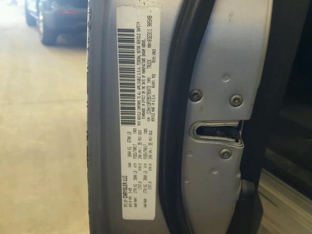 1D3HV18P29S795072 - 2009 DODGE RAM 1500 GRAY photo 10