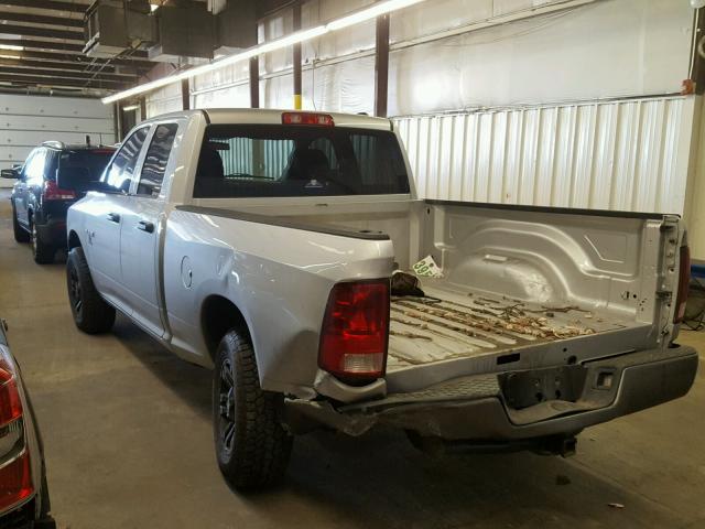 1D3HV18P29S795072 - 2009 DODGE RAM 1500 GRAY photo 3