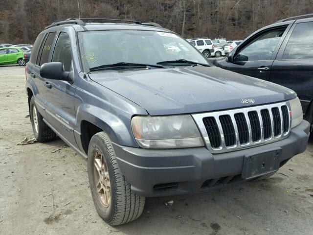 1J4GW48S33C513489 - 2003 JEEP GRAND CHER BLUE photo 1