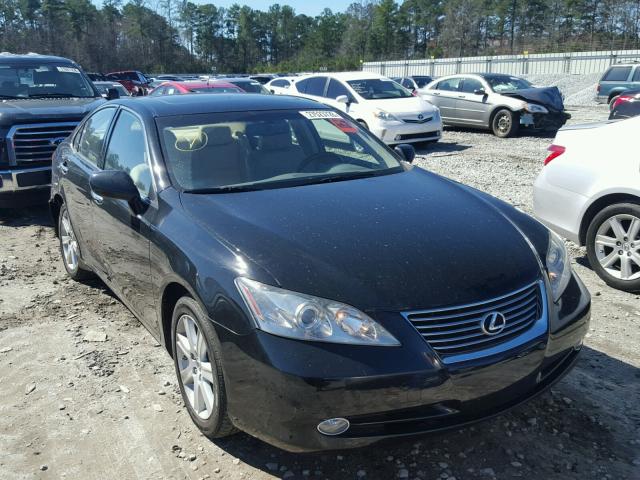 JTHBJ46G382264166 - 2008 LEXUS ES 350 BLACK photo 1