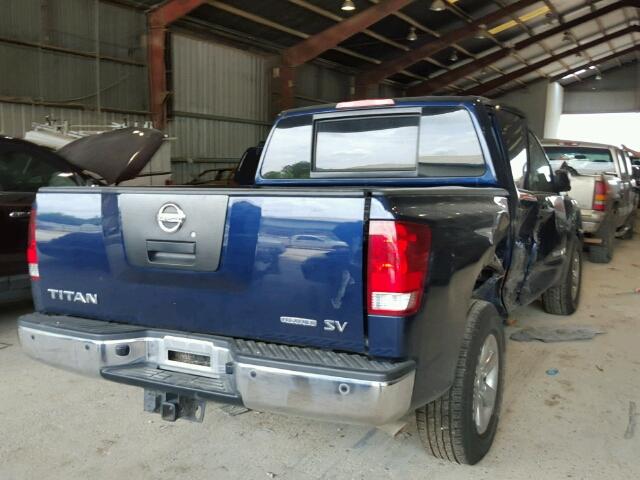 1N6BA0ED3CN325800 - 2012 NISSAN TITAN S BLACK photo 4