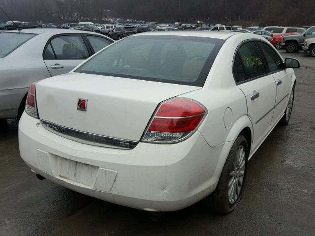 1G8ZV57727F157426 - 2007 SATURN AURA XR WHITE photo 4