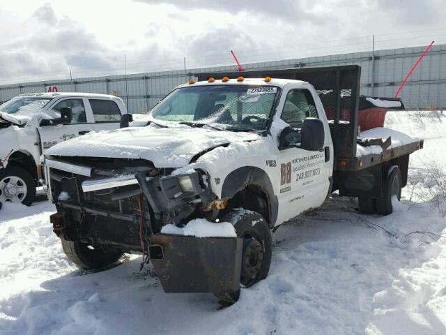 1FDXF46F7XEA99229 - 1999 FORD F450 SUPER WHITE photo 2