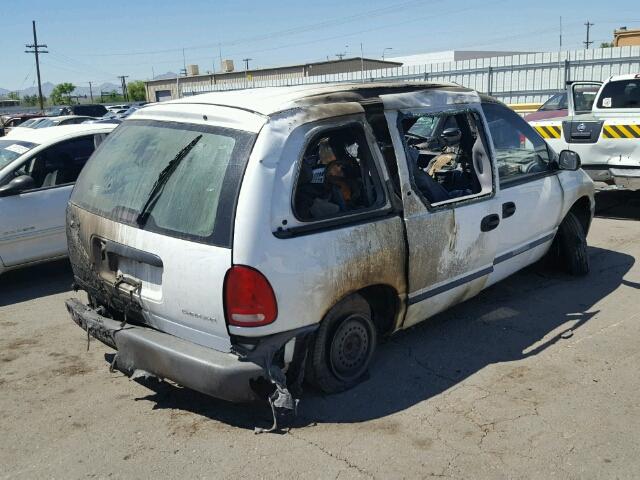 2B4FP25B4YR851115 - 2000 DODGE CARAVAN WHITE photo 4