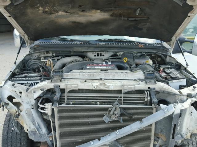 1FTWW31P56ED13840 - 2006 FORD F350 SRW S WHITE photo 7