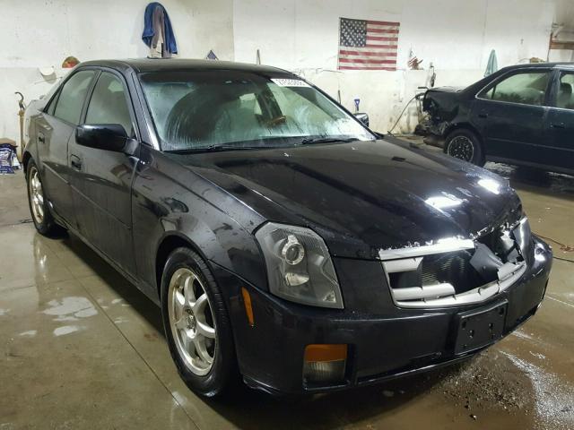 1G6DM577040188663 - 2004 CADILLAC CTS BLACK photo 1