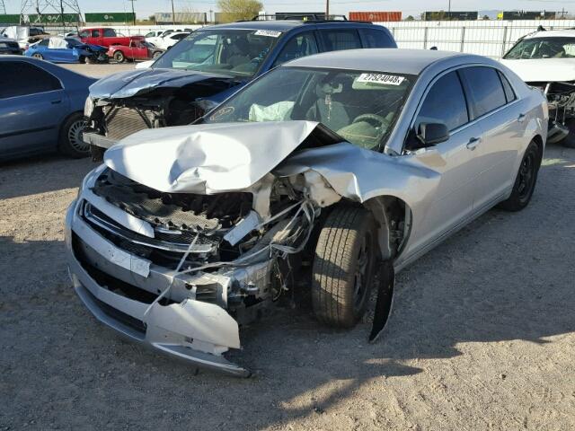 1G1ZA5E04CF388046 - 2012 CHEVROLET MALIBU LS 银色 照片 2