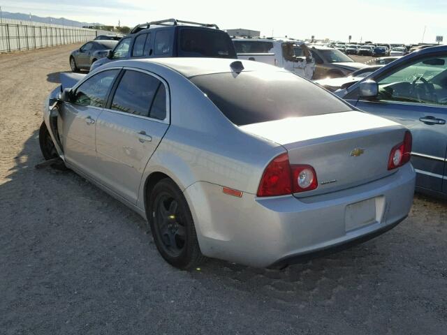 1G1ZA5E04CF388046 - 2012 CHEVROLET MALIBU LS 银色 照片 3