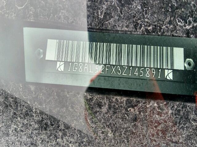 1G8AL52FX3Z145891 - 2003 SATURN ION LEVEL 银色 照片 10