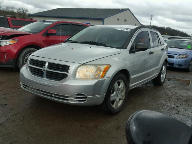 1B3HB48B78D545631 - 2008 DODGE CALIBER SX SILVER photo 2