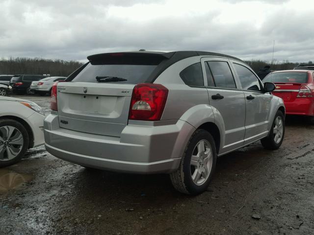 1B3HB48B78D545631 - 2008 DODGE CALIBER SX SILVER photo 4