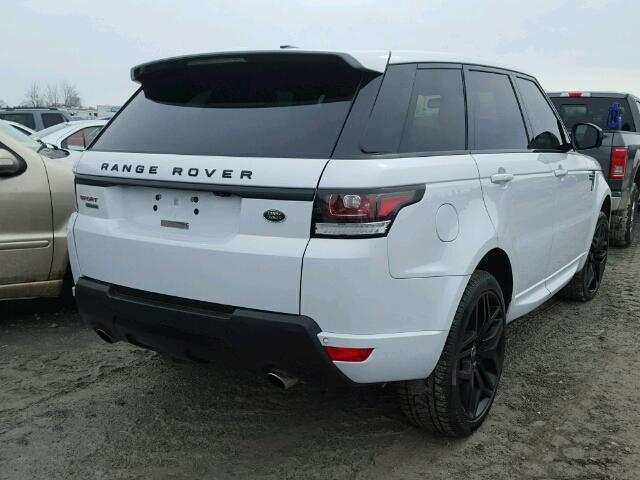 SALWR2EFXGA107059 - 2016 LAND ROVER RANGE ROVE WHITE photo 4