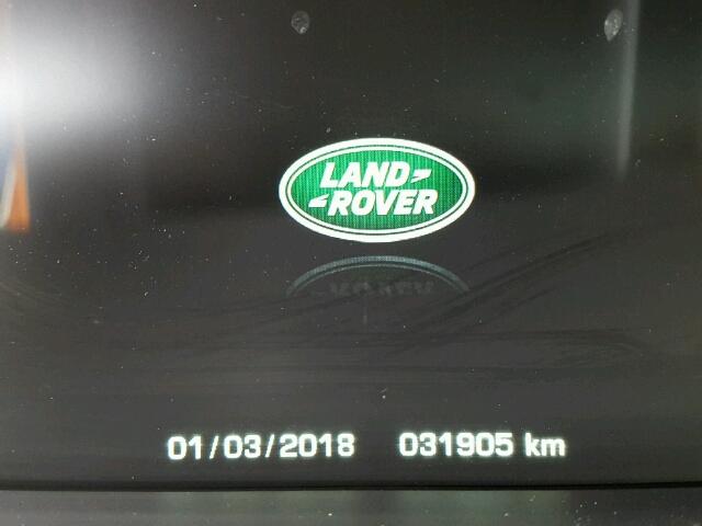 SALWR2EFXGA107059 - 2016 LAND ROVER RANGE ROVE WHITE photo 8