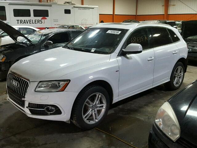 WA1WFCFP7DA056820 - 2013 AUDI Q5 PRESTIG WHITE photo 2