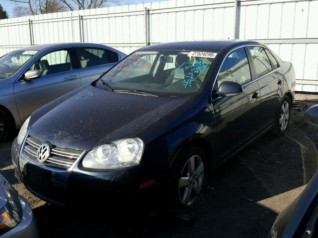 3VWRZ71K79M166559 - 2009 VOLKSWAGEN JETTA SE BLUE photo 2