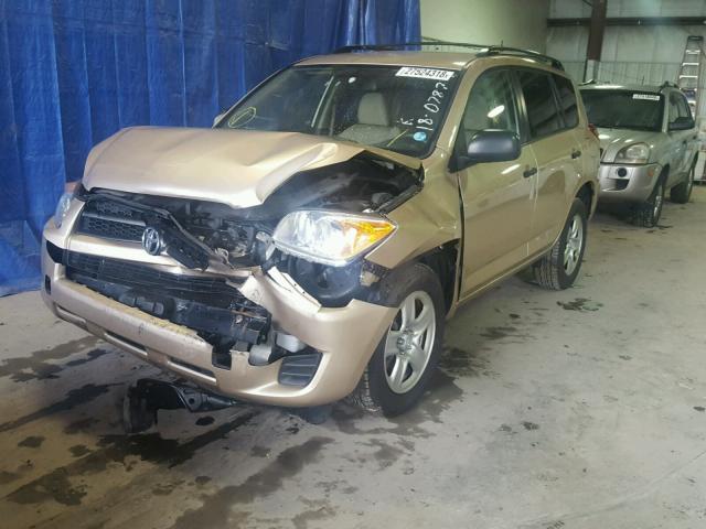 JTMBK33V19D009405 - 2009 TOYOTA RAV4 GOLD photo 2