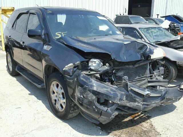 2HNYD18262H542120 - 2002 ACURA MDX BLACK photo 1