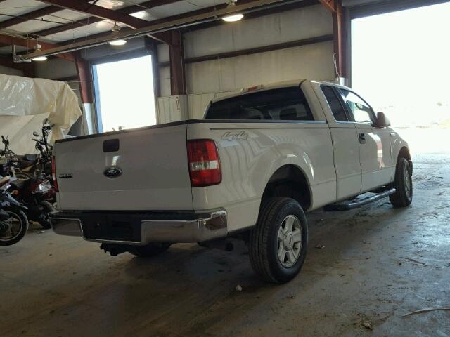 1FTPX14564NB66036 - 2004 FORD F150 WHITE photo 4