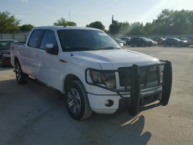 1FTFW1CFXEKD90518 - 2014 FORD F150 SUPER WHITE photo 1