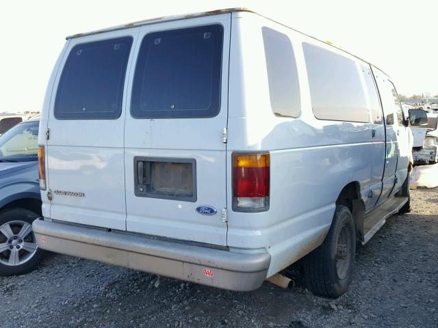 1FBJS31Y0NHB38204 - 1992 FORD ECONOLINE BLUE photo 4