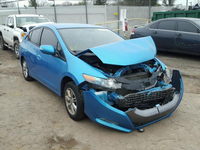 JHMZE2H79AS015445 - 2010 HONDA INSIGHT EX BLUE photo 1