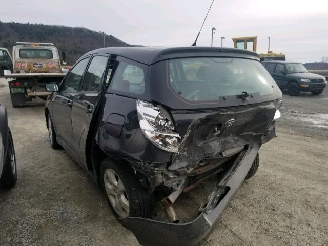 2T1LR32E45C481607 - 2005 TOYOTA COROLLA MA BLACK photo 3