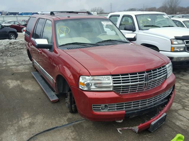 5LMFU27528LJ12765 - 2008 LINCOLN NAVIGATOR RED photo 1