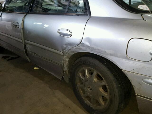 2G4WF5512Y1284539 - 2000 BUICK REGAL GS SILVER photo 9